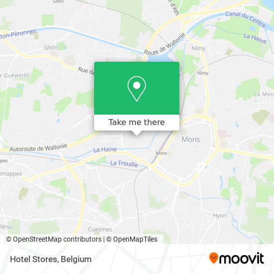 Hotel Stores map