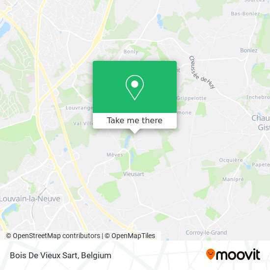 Bois De Vieux Sart map