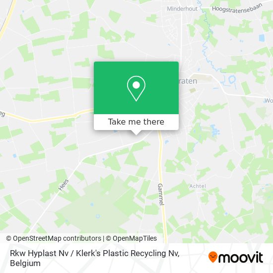 Rkw Hyplast Nv / Klerk's Plastic Recycling Nv map