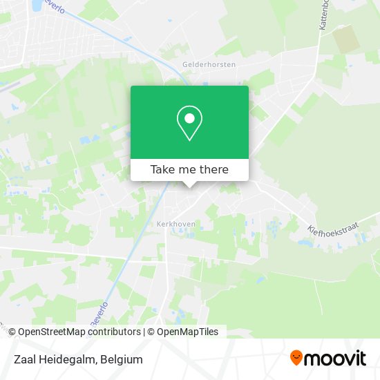 Zaal Heidegalm plan