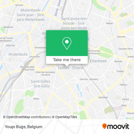 Youpi Bugs map