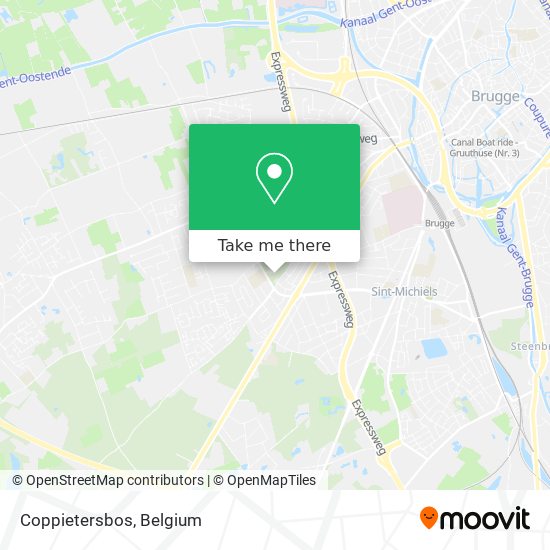 Coppietersbos map
