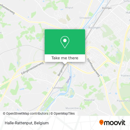 Halle-Rattenput map