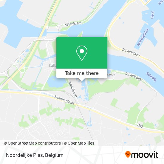 Noordelijke Plas map