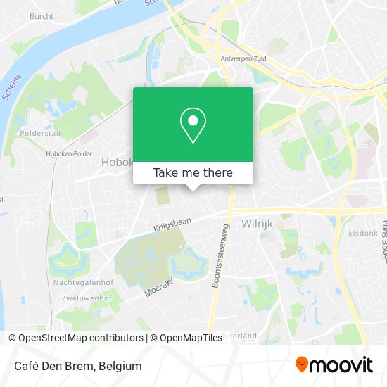 Café Den Brem plan