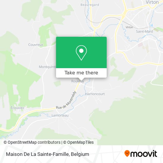 Maison De La Sainte-Famille map