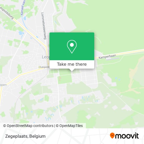 Zegeplaats plan