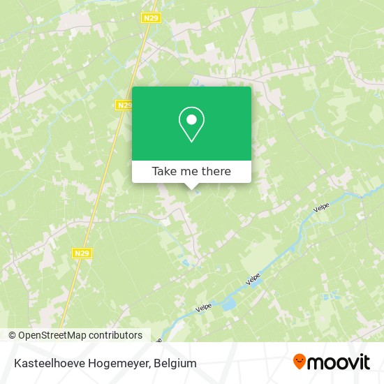 Kasteelhoeve Hogemeyer map