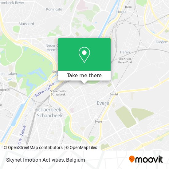 Skynet Imotion Activities map