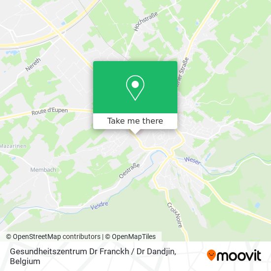 Gesundheitszentrum Dr Franckh / Dr Dandjin map