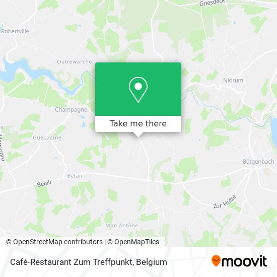 Café-Restaurant Zum Treffpunkt map