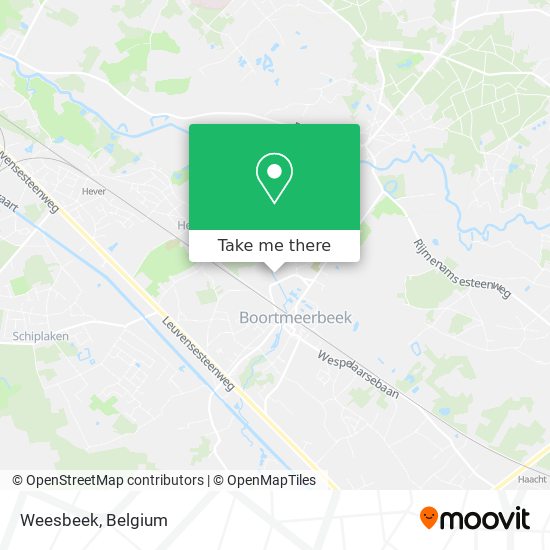 Weesbeek map