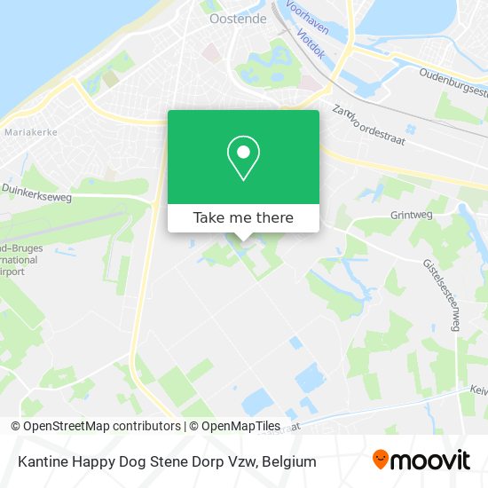 Kantine Happy Dog Stene Dorp Vzw map