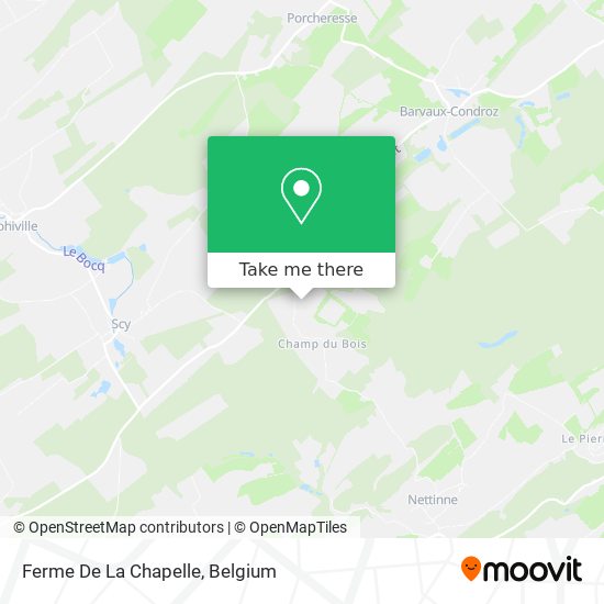 Ferme De La Chapelle map