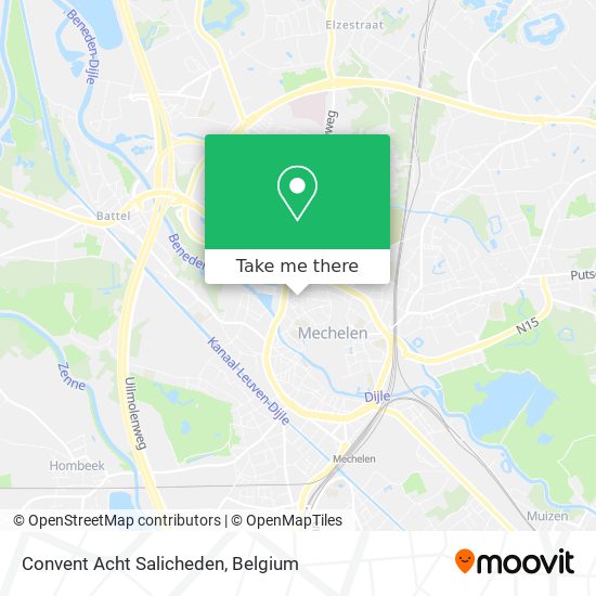 Convent Acht Salicheden plan