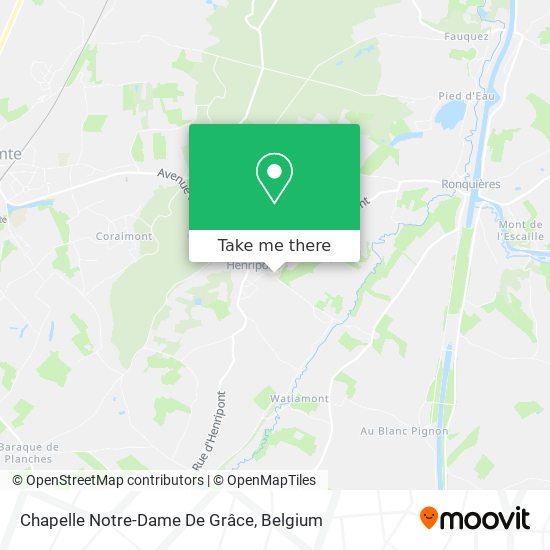 Chapelle Notre-Dame De Grâce plan