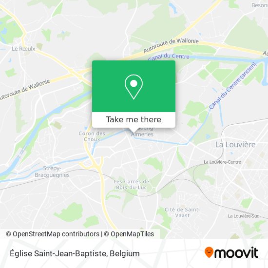 Église Saint-Jean-Baptiste plan