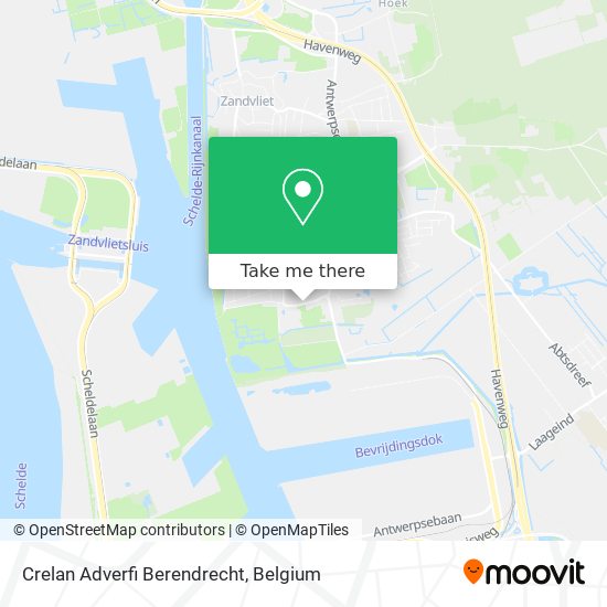 Crelan Adverfi Berendrecht map