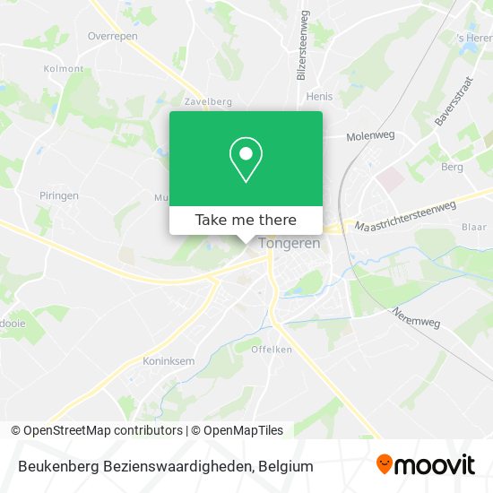 Beukenberg Bezienswaardigheden map