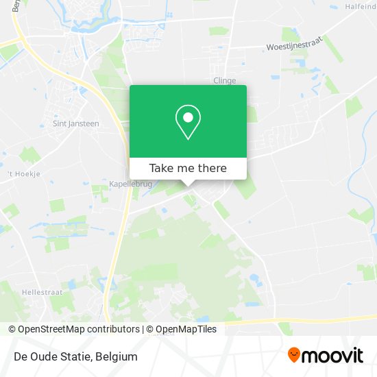 De Oude Statie map