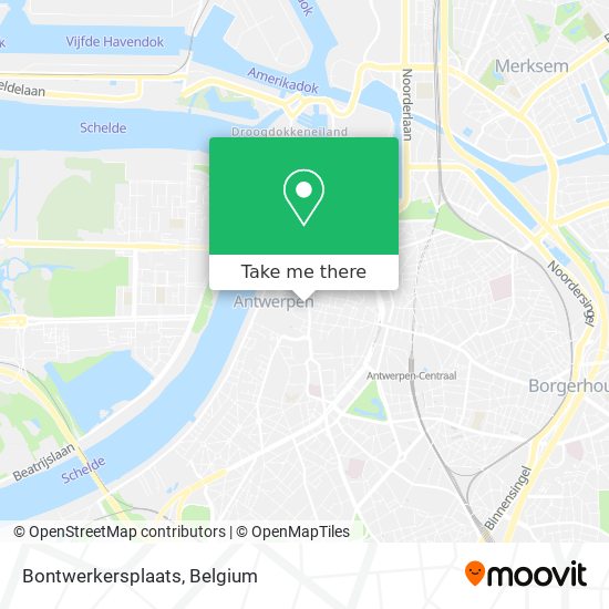 Bontwerkersplaats plan