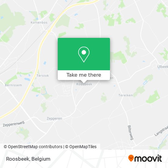 Roosbeek map