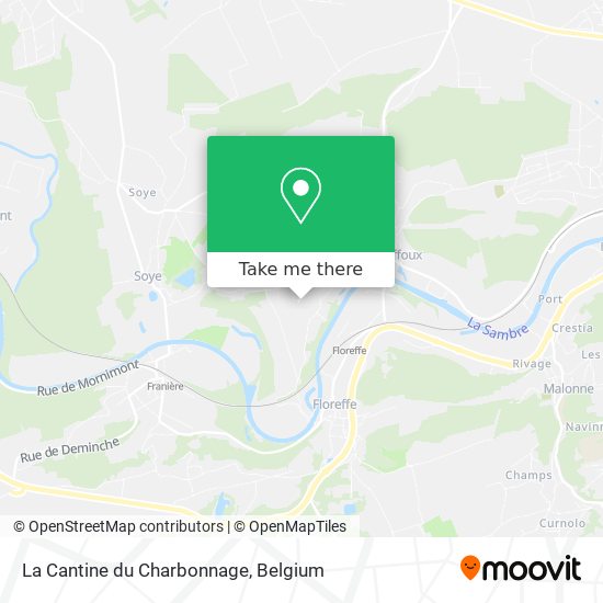 La Cantine du Charbonnage plan