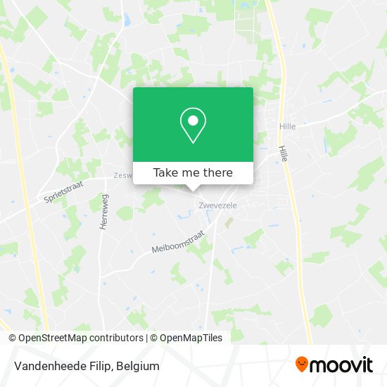 Vandenheede Filip map