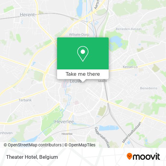 Theater Hotel map