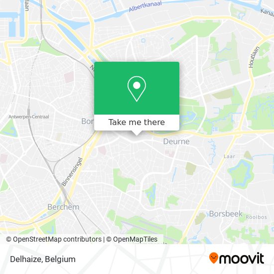 Delhaize map