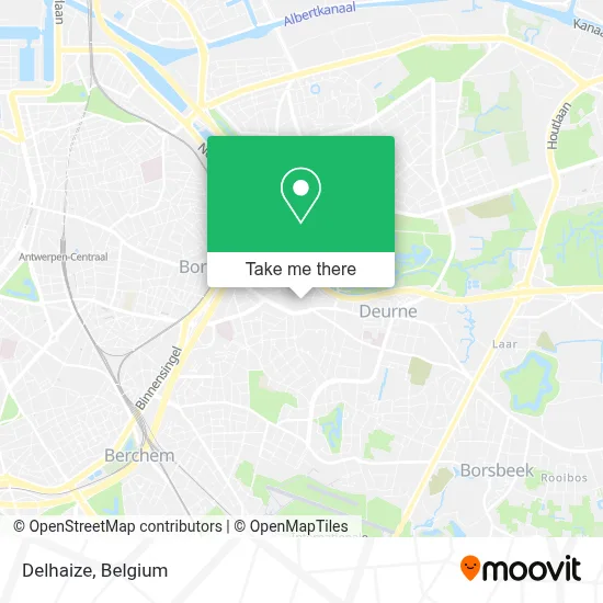 Delhaize map