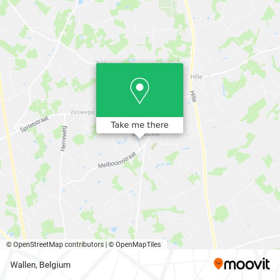 Wallen map