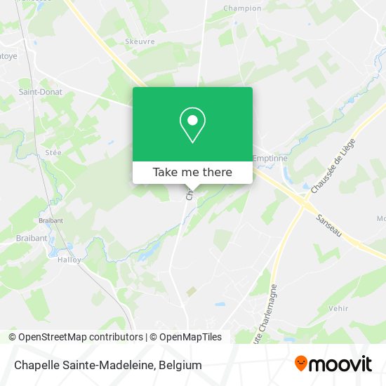 Chapelle Sainte-Madeleine map