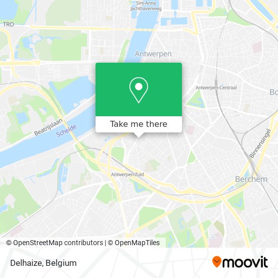 Delhaize map