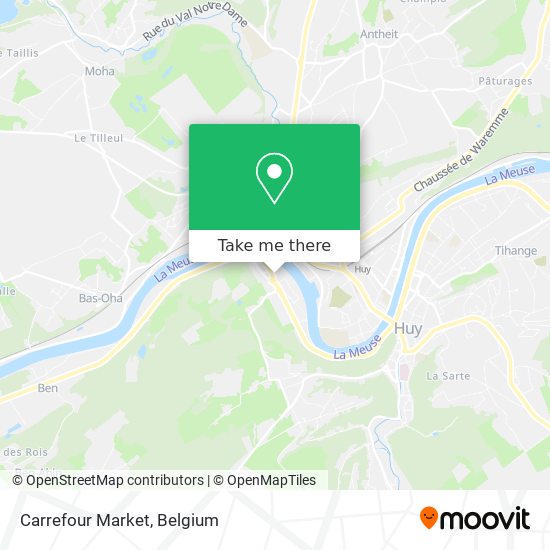 Carrefour Market map