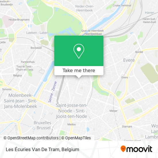 Les Écuries Van De Tram map