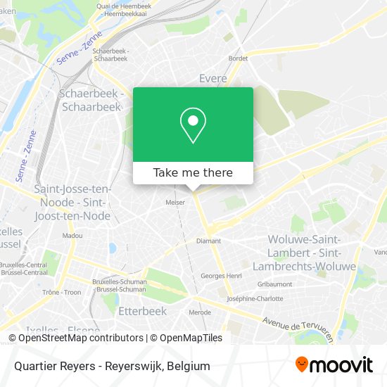 Quartier Reyers - Reyerswijk map