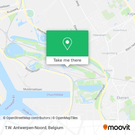 T.W. Antwerpen-Noord plan