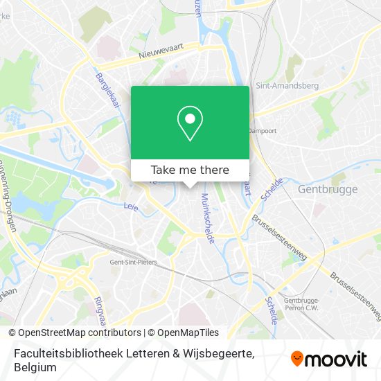 Faculteitsbibliotheek Letteren & Wijsbegeerte map