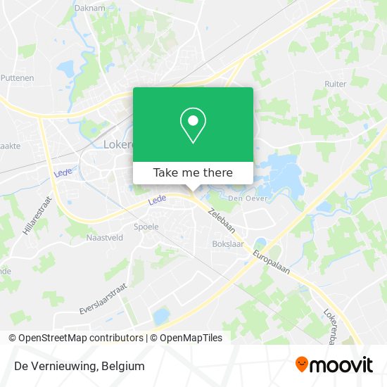 De Vernieuwing map