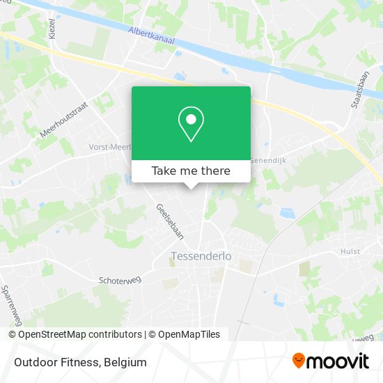 Outdoor Fitness map