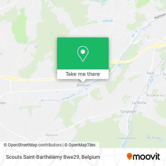 Scouts Saint-Barthélémy Bwe29 map