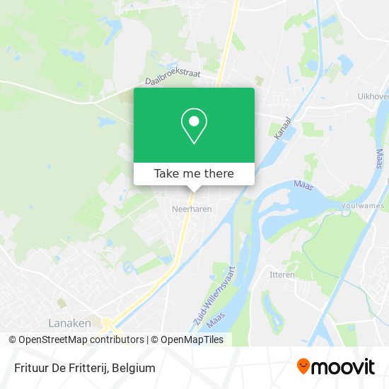 Frituur De Fritterij plan