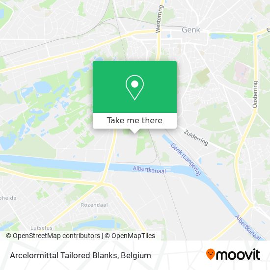 Arcelormittal Tailored Blanks map