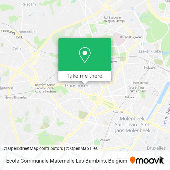 Ecole Communale Maternelle Les Bambins map