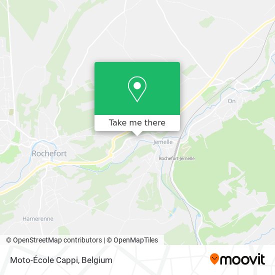 Moto-École Cappi map