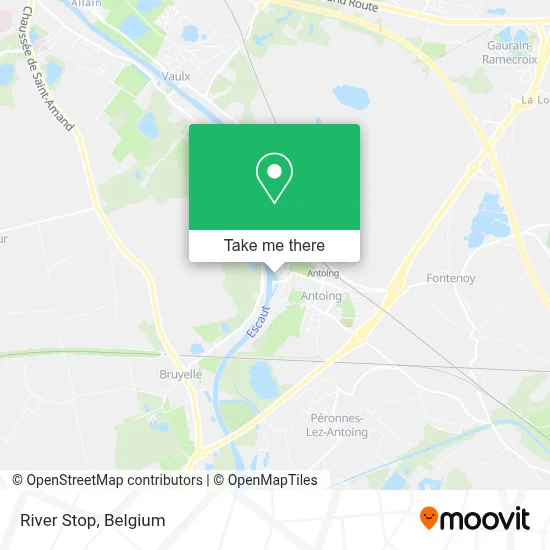 River Stop map