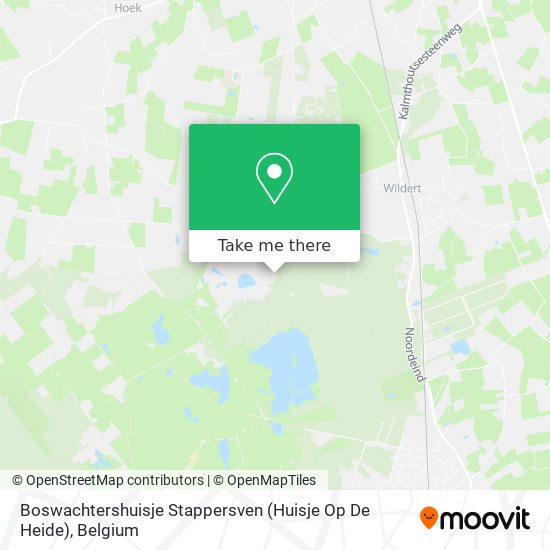 Boswachtershuisje Stappersven (Huisje Op De Heide) plan