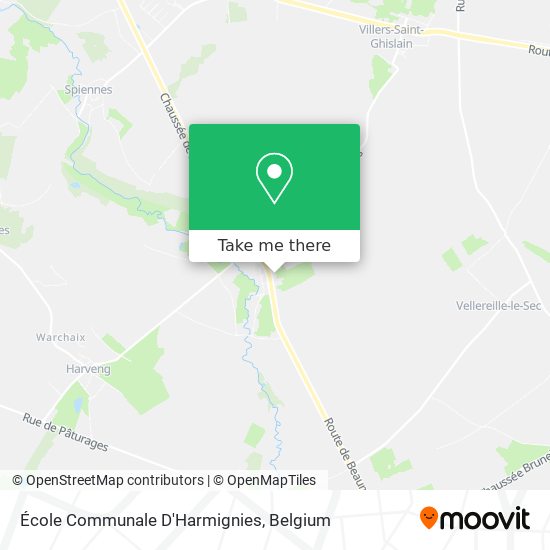 École Communale D'Harmignies map