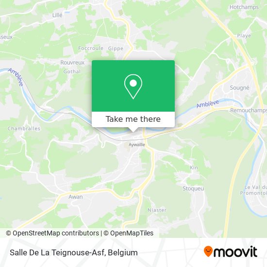 Salle De La Teignouse-Asf map